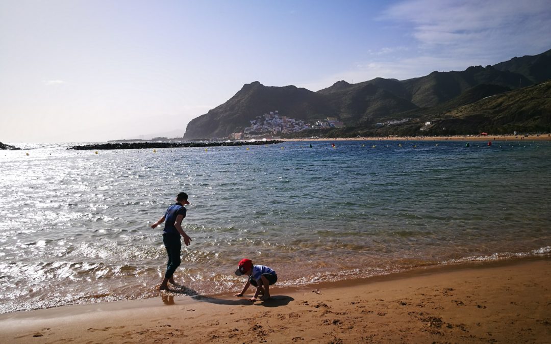 Our First Trip To The Beach – Playa Las Terasitas, Tenerife