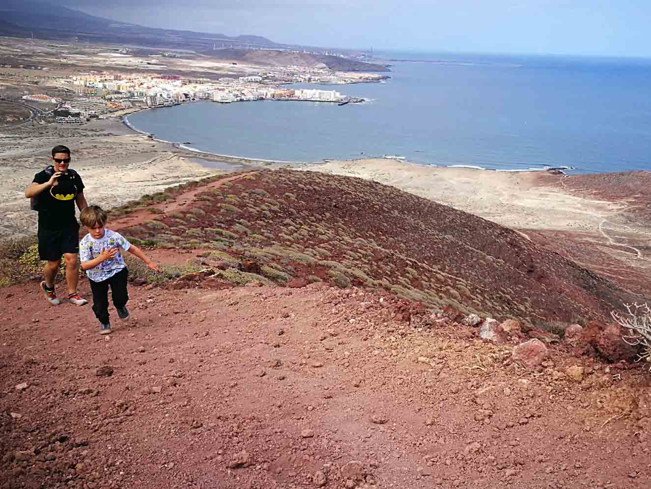 Climbing Montana Roja With Kids Free Things to Do With Kids in Tenerife - Climbing Montana Roja With Kids